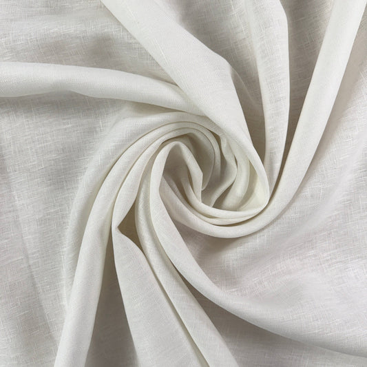 Mid-Weight Heritage Polish Linen - Ivory - 57-58"