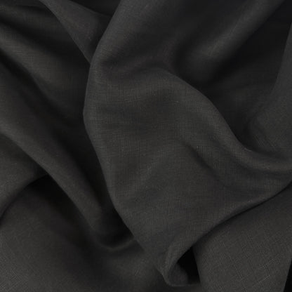 European Linen - Black  - 57-58"