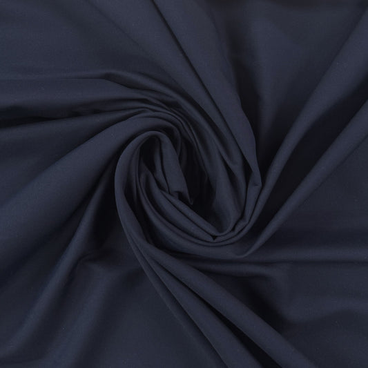 Polyester Twill Lining  - Navy - Film Studio Deadstock