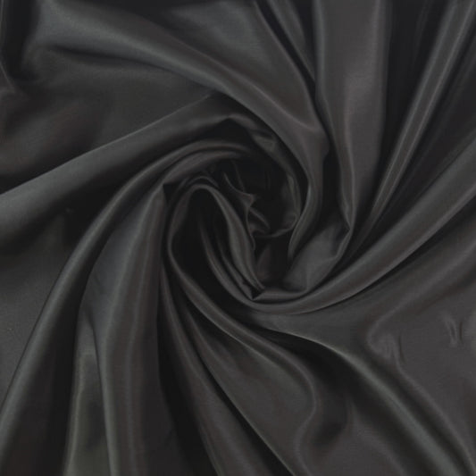 Acetate Lining  - Charcoal - Film Studio Deadstock