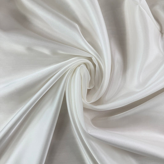 Acetate Lining  - Ivory/Off White - Film Studio Deadstock