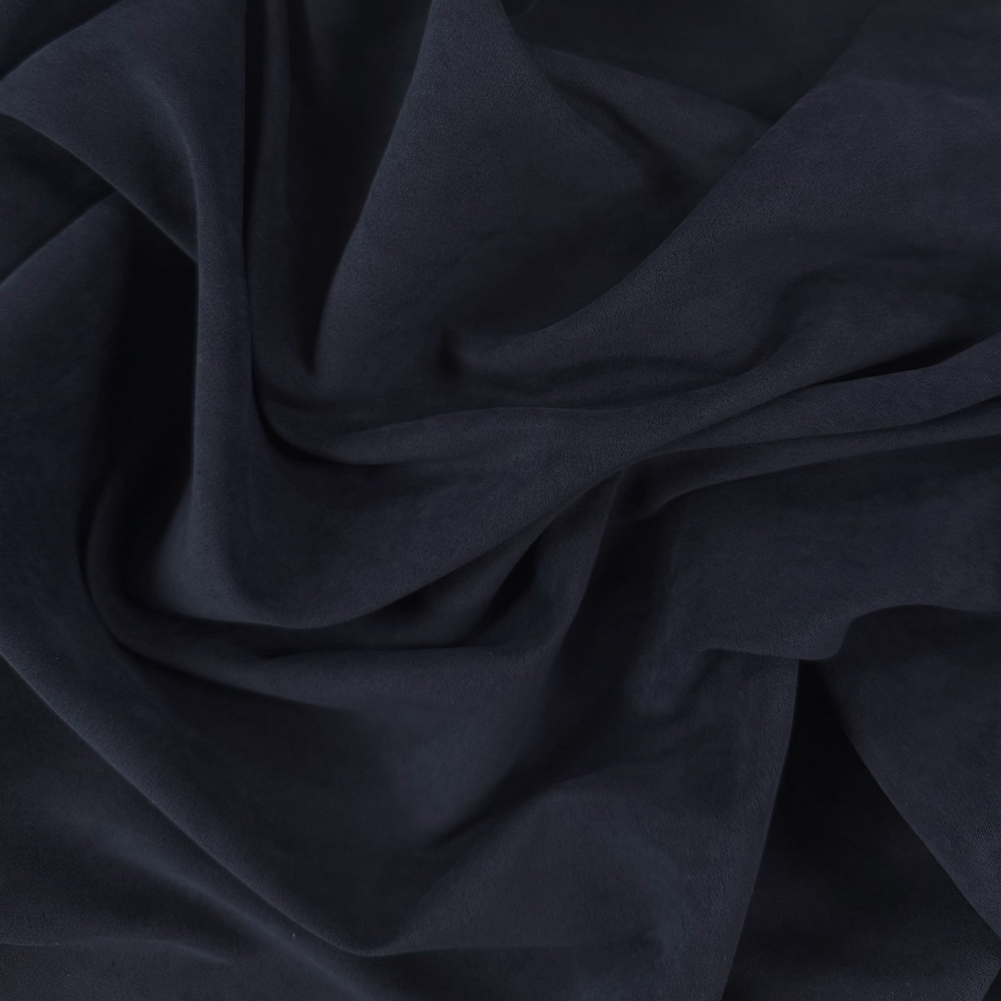 Polyester Velvet - Dark Navy - Film Studio Deadstock