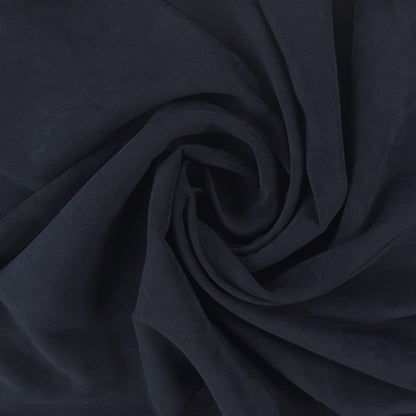 Polyester Velvet - Dark Navy - Film Studio Deadstock