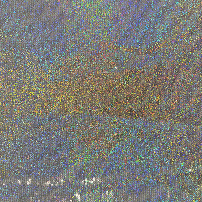 Sequins on Mesh Knit - Holographic - Deadstock
