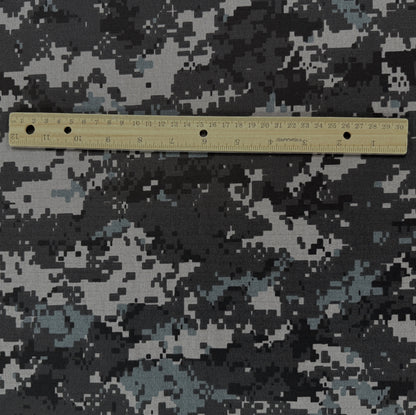 Cotton Polyester Ripstop - Digital Camouflage  - Deadstock