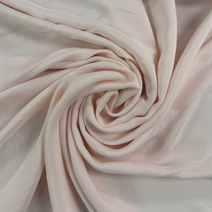 Triacetate Oxford Weave - Pale Pink  - Deadstock