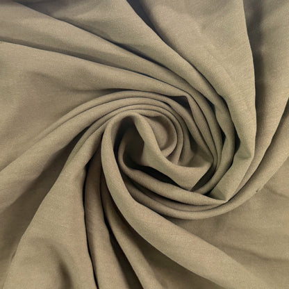 Rayon Twill - Khaki - Deadstock