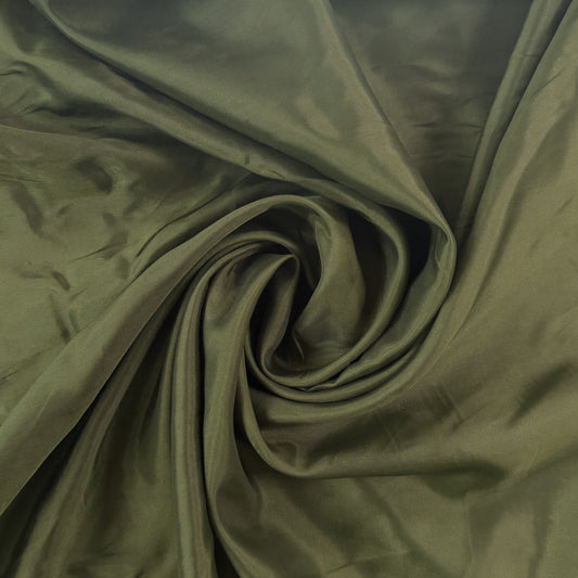 Silky Acetate - Ivy Green - Deadstock
