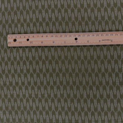 Sevenberry Woven Cotton - Arrow - Green