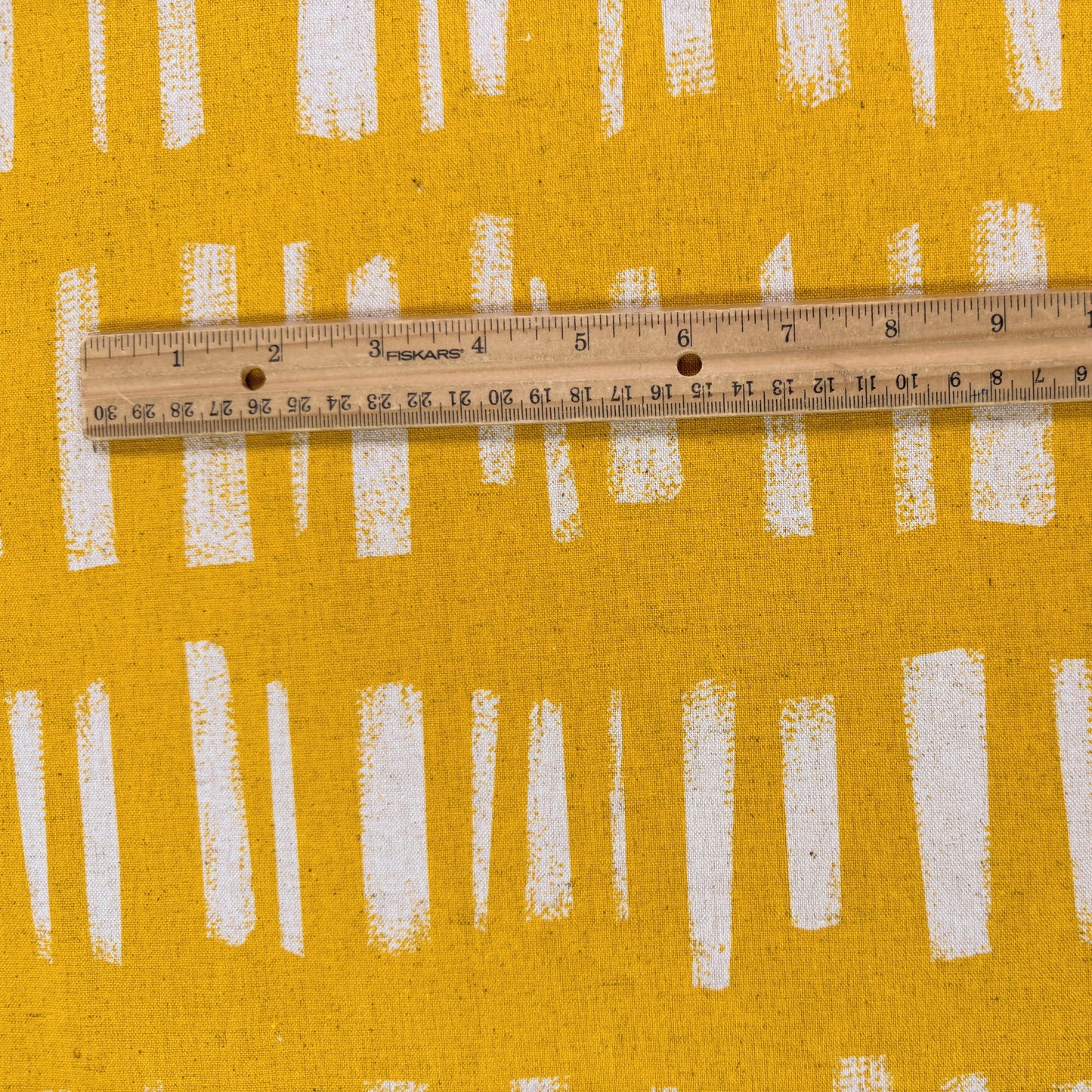 Linen Cotton Canvas - Etoffe Imprevue - Coonley Tulip - Yellow