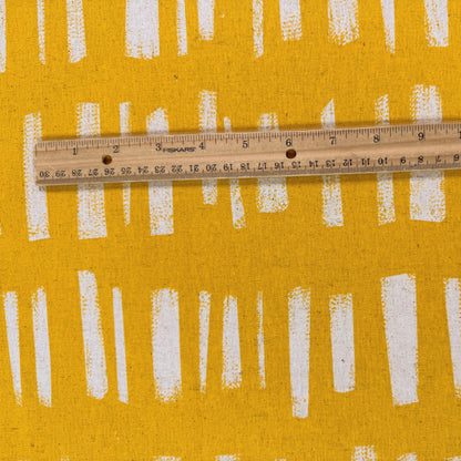 Linen Cotton Canvas - Etoffe Imprevue - Coonley Tulip - Yellow