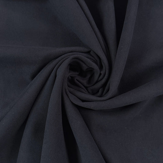 27" Remnant - Heritage Cotton Moleskin - Dark Navy -  Designer Deadstock - British Heritage Mill