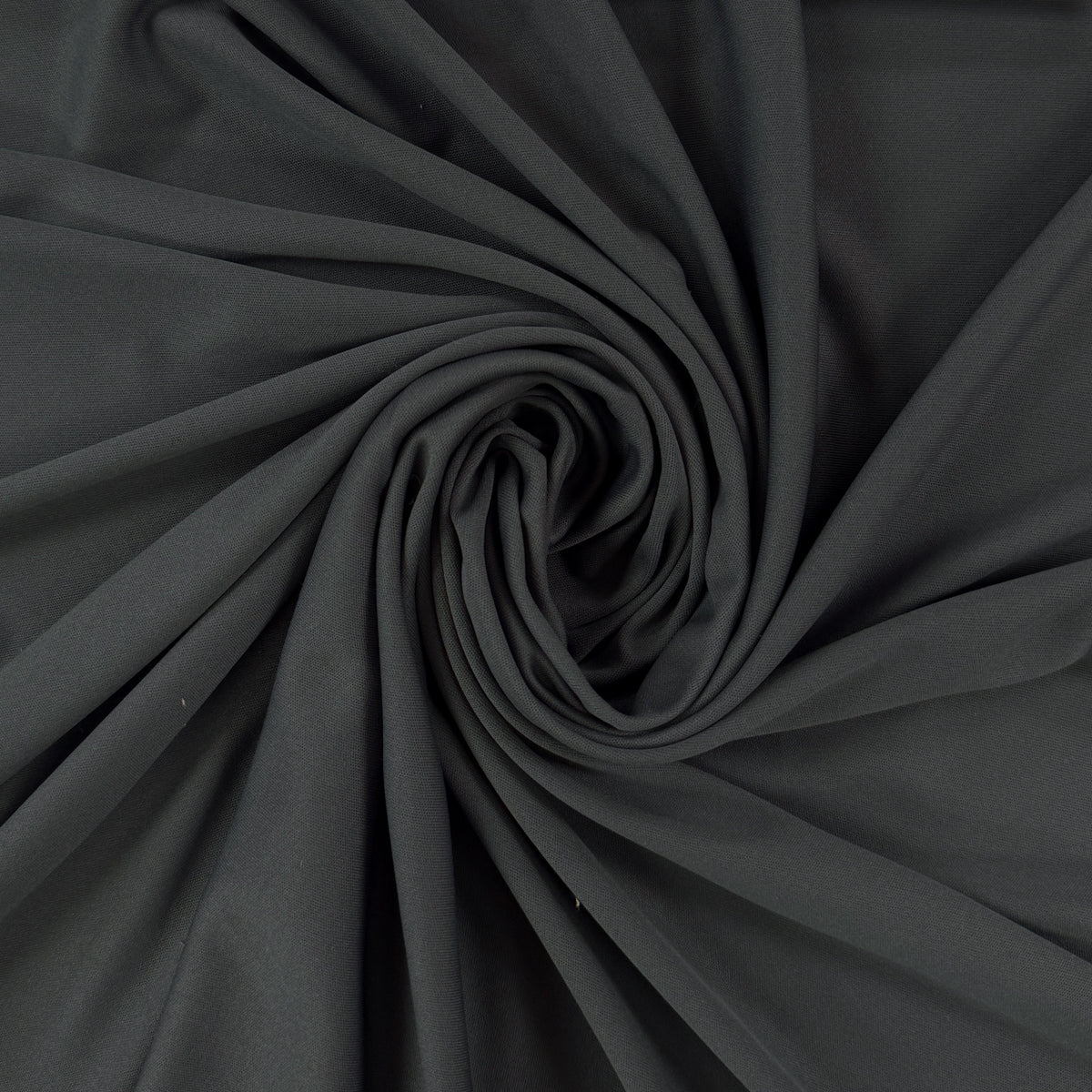 Polyester Interlock - Grey - Deadstock