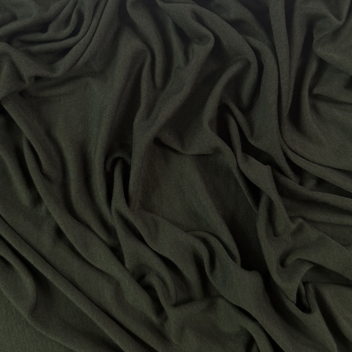 TENCEL™ Lyocell Merino Stretch Jersey - Forest