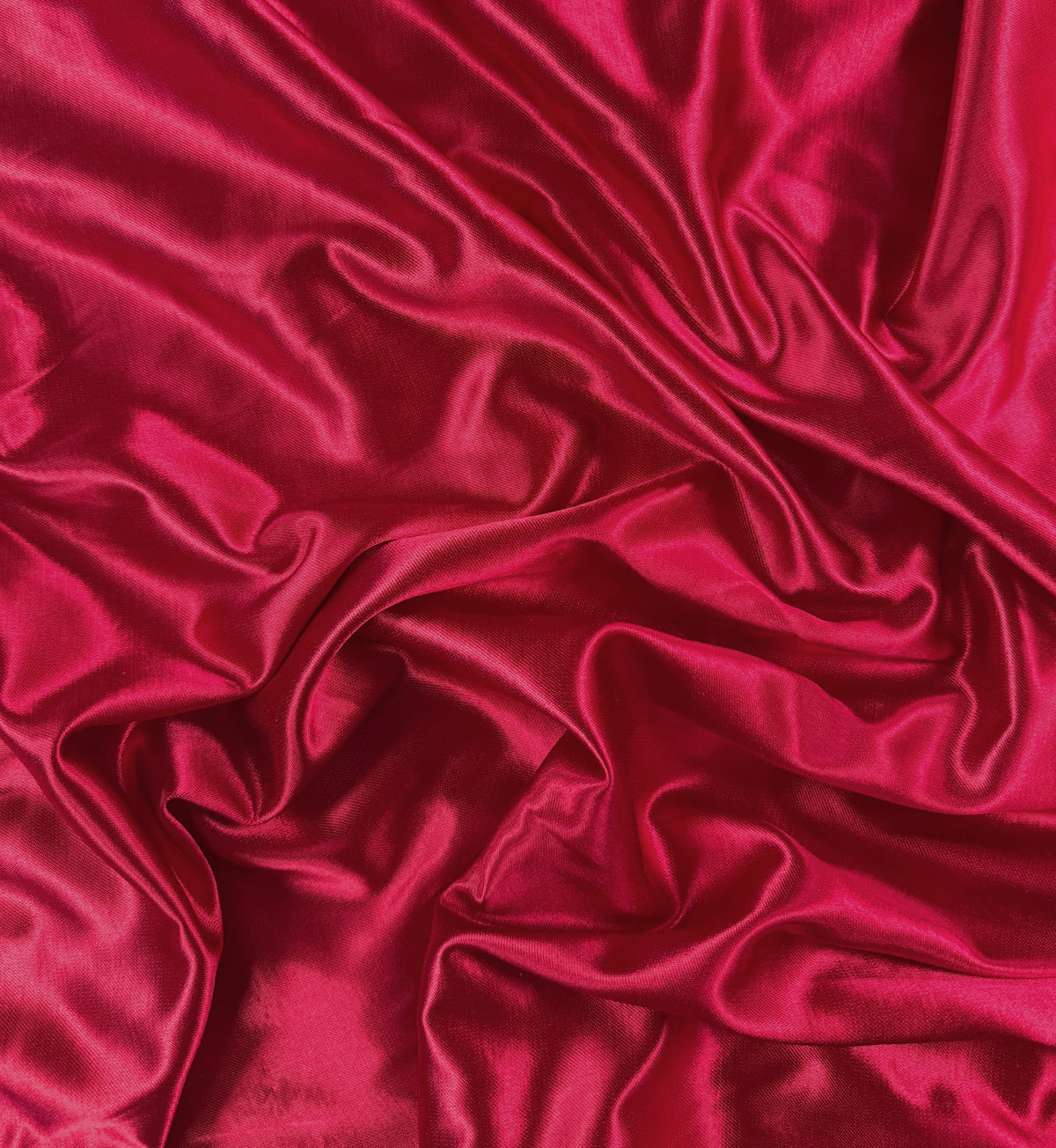 Kasha Lining Acetate/Cotton - Raspberry - Deadstock