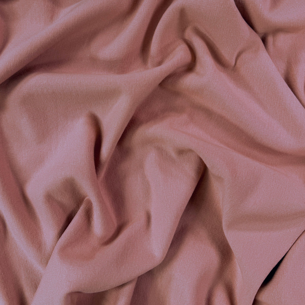 Bamboo Cotton Sweatshirt Fleece - Dusty Rose