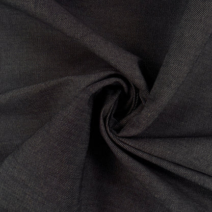Stretch Cotton Denim - Black - Alexander Wang - Designer Deadstock - 11.5oz