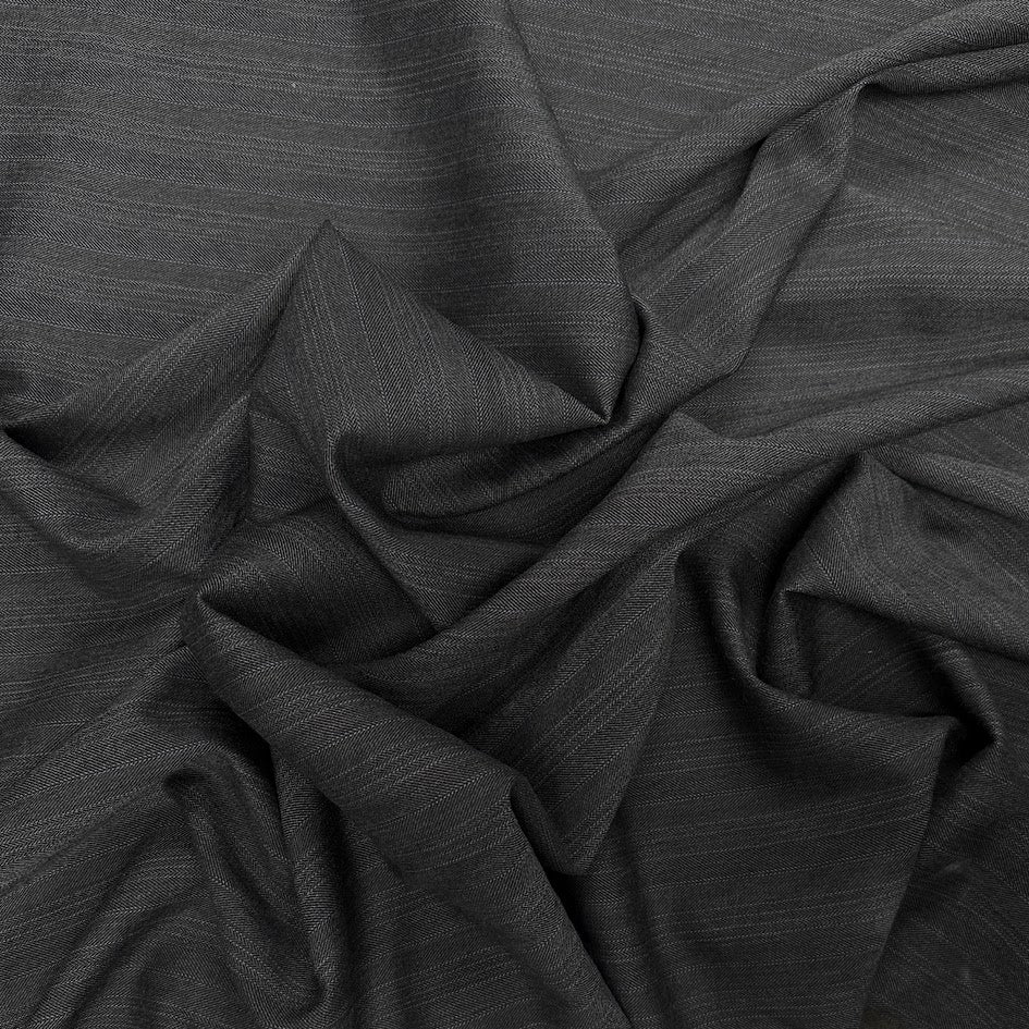 Herringbone  Viscose Twill Suiting - Film Studio Deadstock