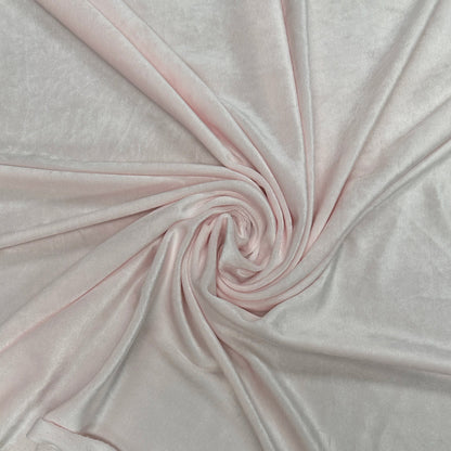 Baby Pink - Bamboo Cotton Velour