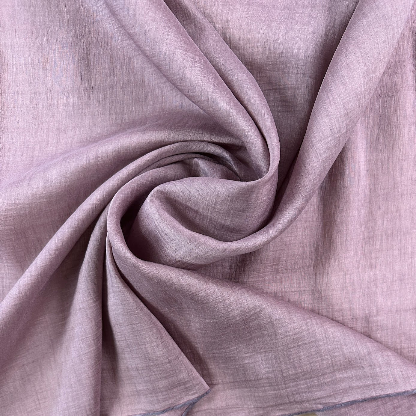 Soft Purple Crinkle/Textured Rayon Woven Deadstock