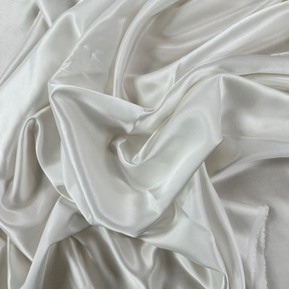 Mulberry Silk Charmeuse - Ivory - 25mm