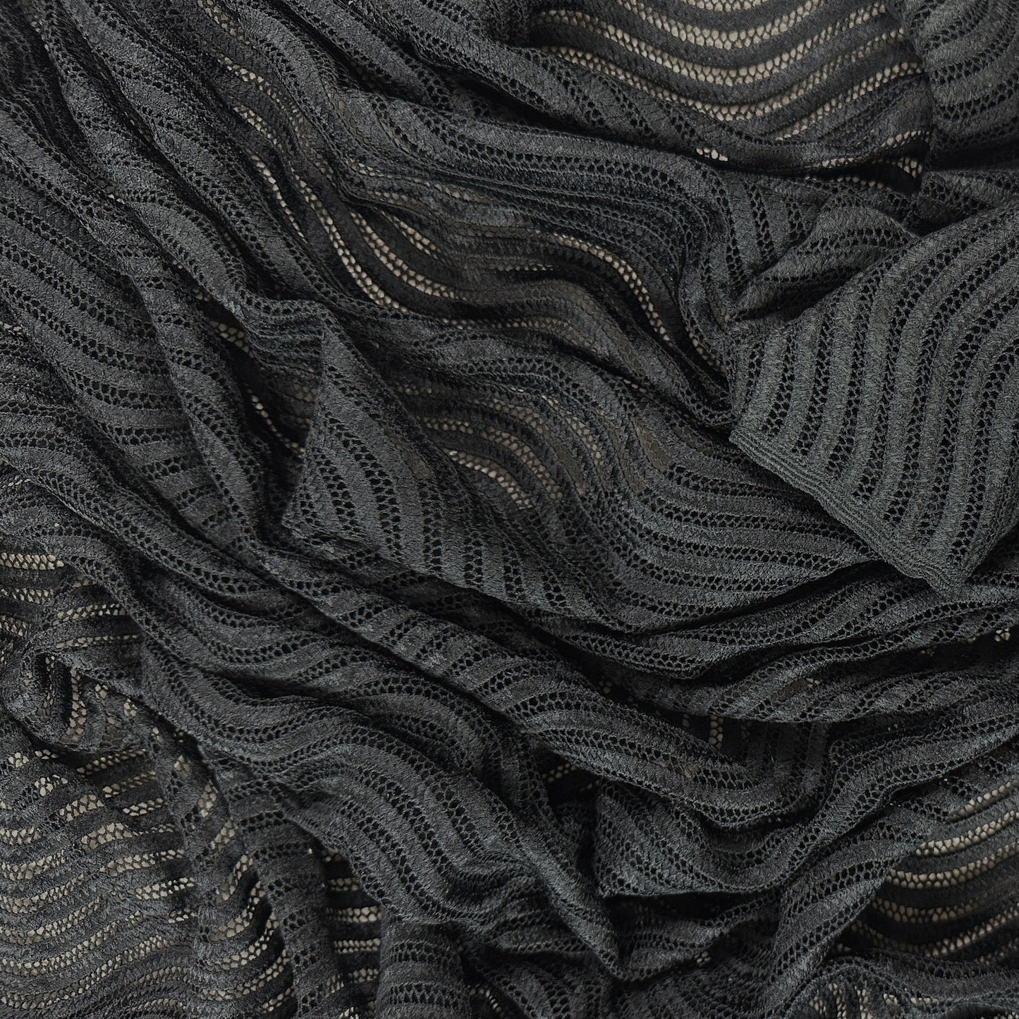 Emmy - Black - Tencel / Viscose Lace