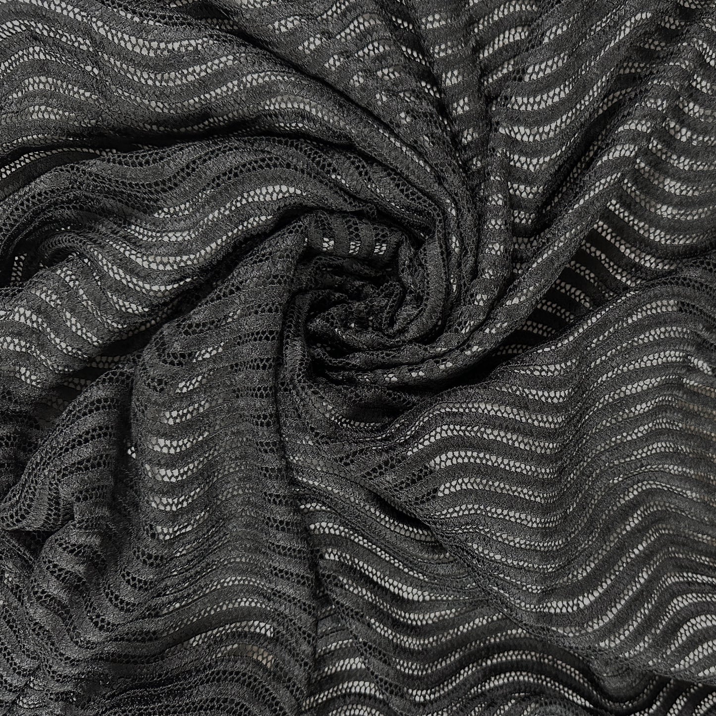 Emmy - Black - Tencel / Viscose Lace
