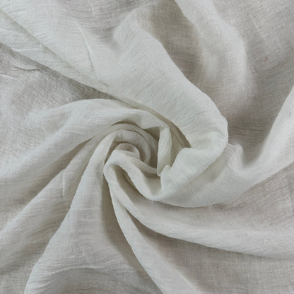 Ivory - Crinkle Cotton - Film Studio Deadstock