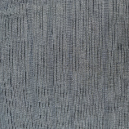 Steel Blue - Tencel & Nylon Plisse - Film Studio Deadstock