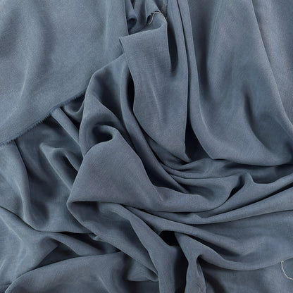 Brushed Cupro Bengaline - Denim
