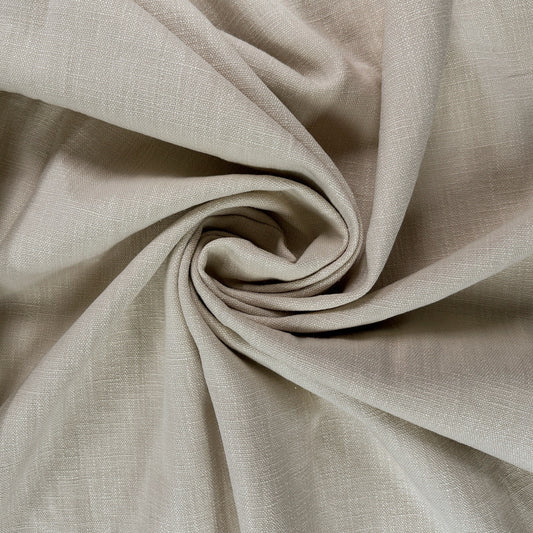 Natural - Heavy Linen Cotton Canvas