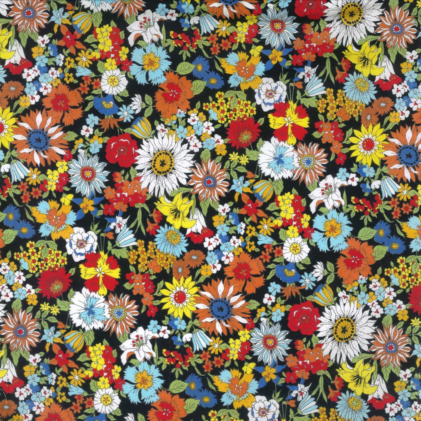 Kokka - Flownny - 2F - Cotton Lawn Fabric