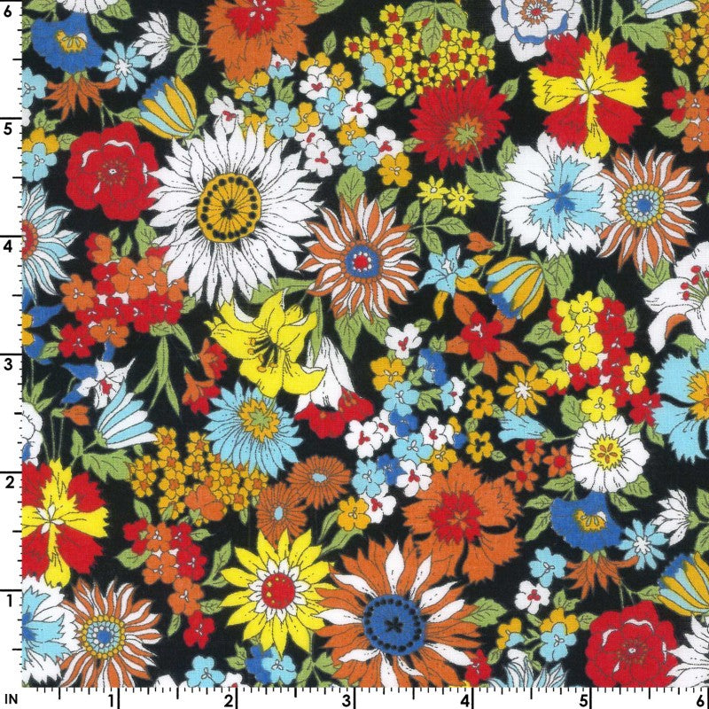 Kokka - Flownny - 2F - Cotton Lawn Fabric