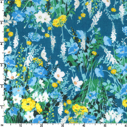 Kokka - Flownny - 13E - Cotton Lawn Fabric