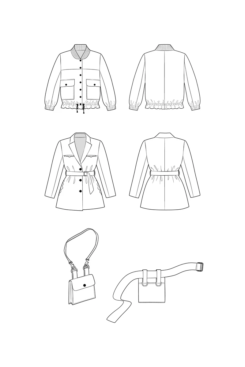 Building the Pattern: Sew Your Own Capsule Wardrobe - Laura & Saara Huhta