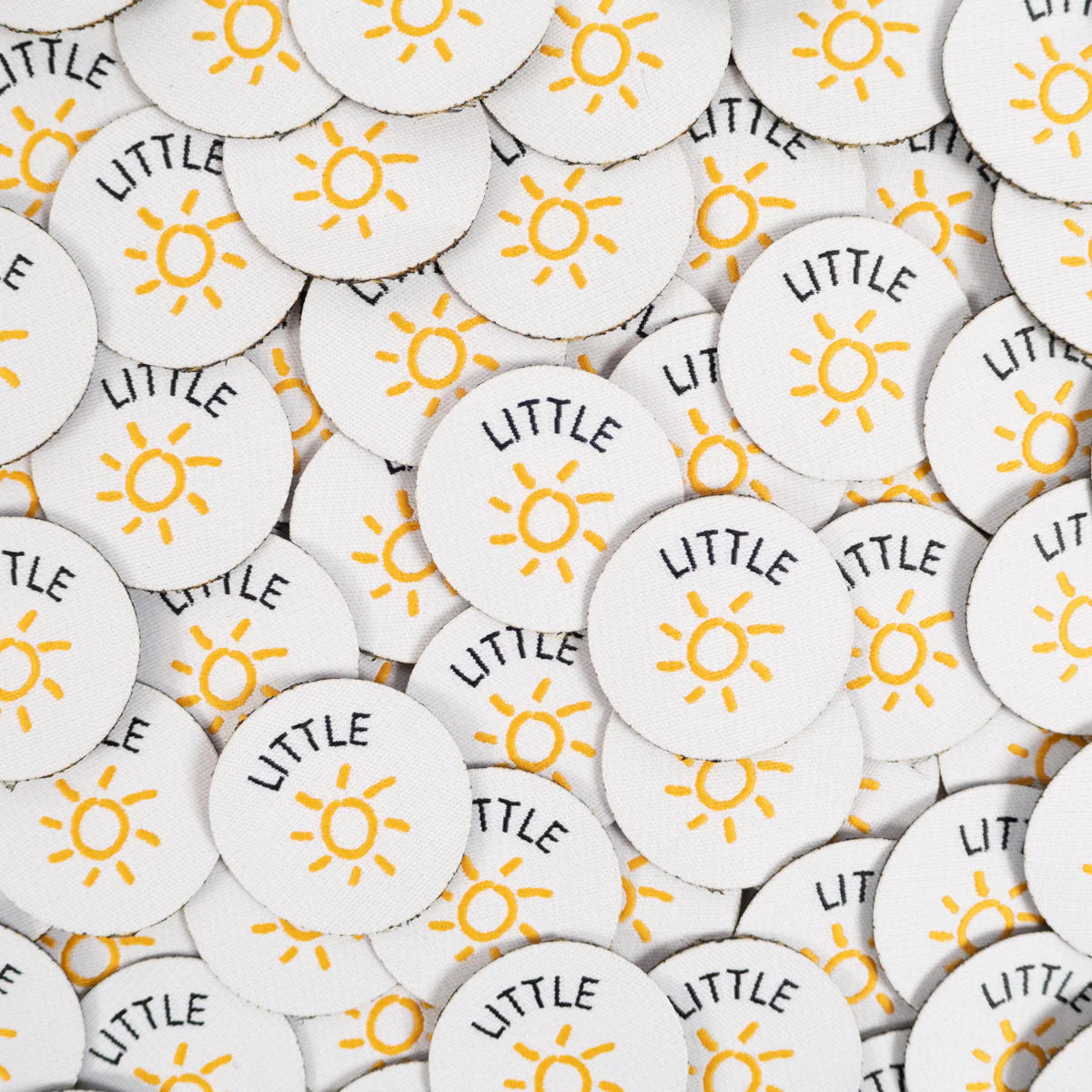 Woven labels ©ikatee - "Little Sunshine" Set - x5