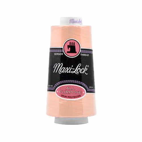 Maxi-lock All Purpose Polyester 50wt Serger Thread - 3000 yards each - Shrimp Pink
