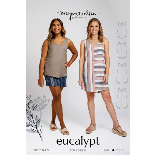 Eucalypt Woven Tank Top & Dress Pattern
