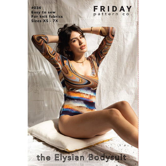 Elysian Bodysuit Pattern - By Friday Pattern Co