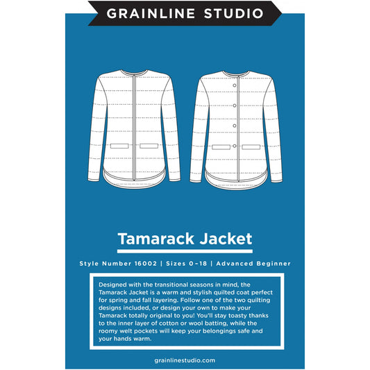 The Tamarack Jacket Pattern - Size 0-18 - Grainline Studio