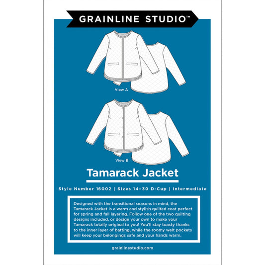 The Tamarack Jacket Pattern - Size 14-30 - Grainline Studio
