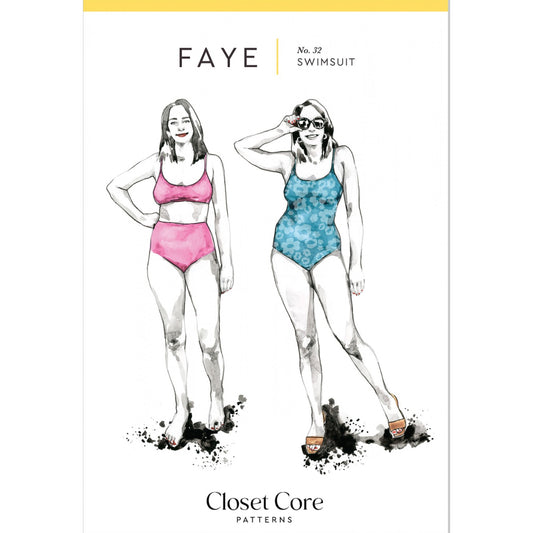 Faye Swimsuit & Bikini - By Closet Core Patterns