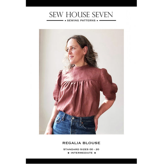 Sew House Seven - Regalia Blouse - sizes 00-20