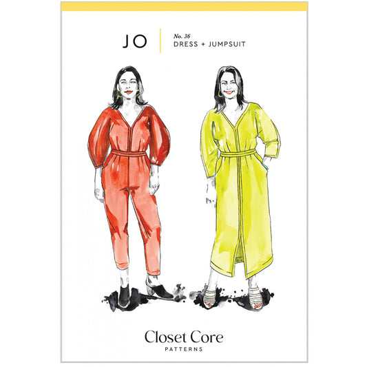 Jo Dress & Jumpsuit - By Closet Core Patterns