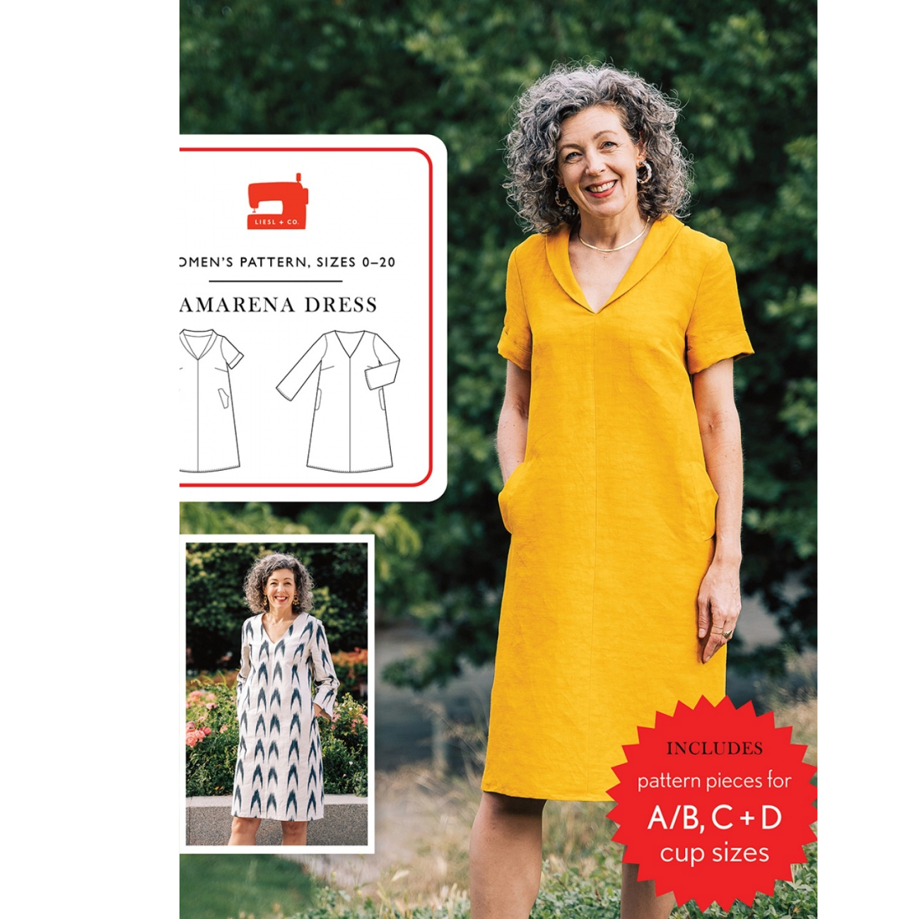 Liesl + Co - Amarena Dress Sewing Pattern