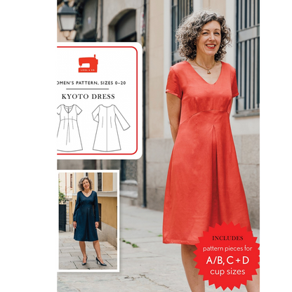 Liesl + Co - Kyoto Dress Sewing Pattern