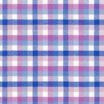 26" Remnant - Mammoth Flannel - Lilac Plaid