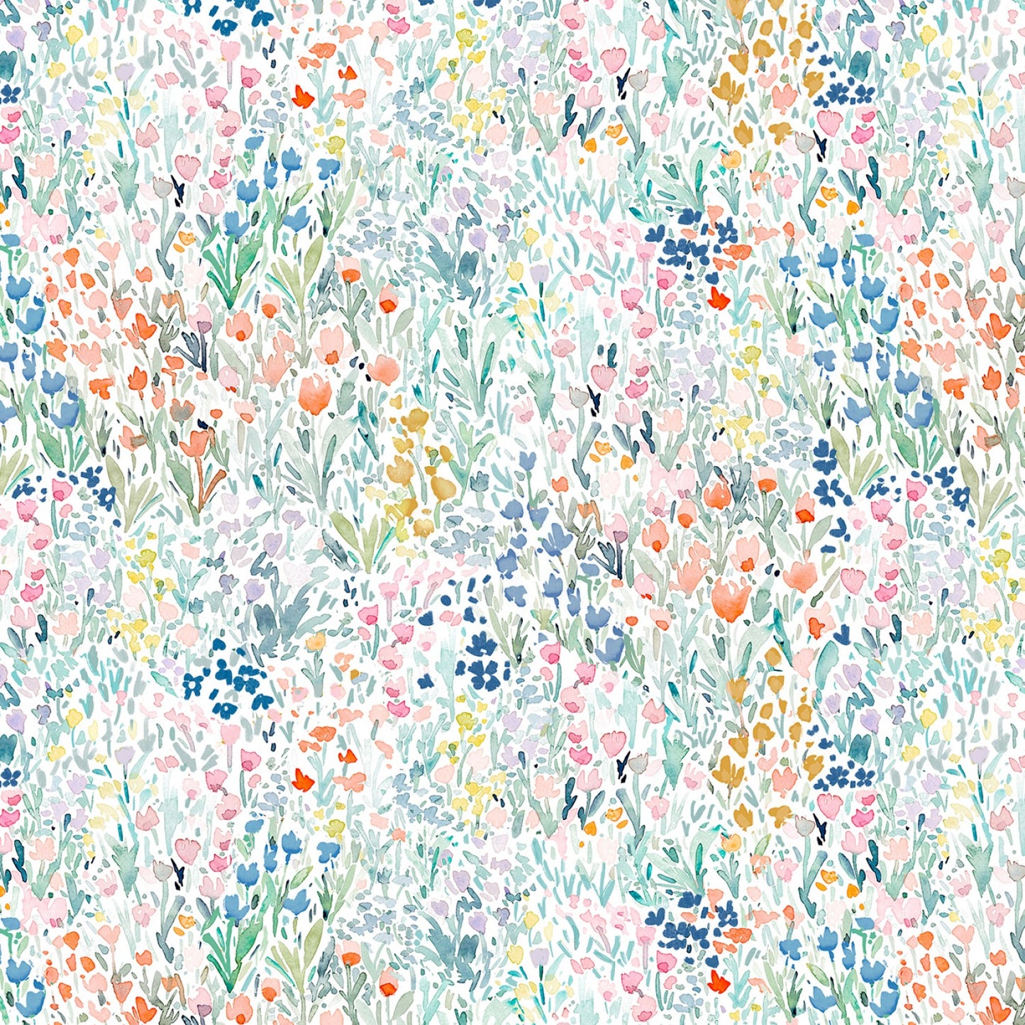 Jardin - Ma Belle - White - Cotton Fabric