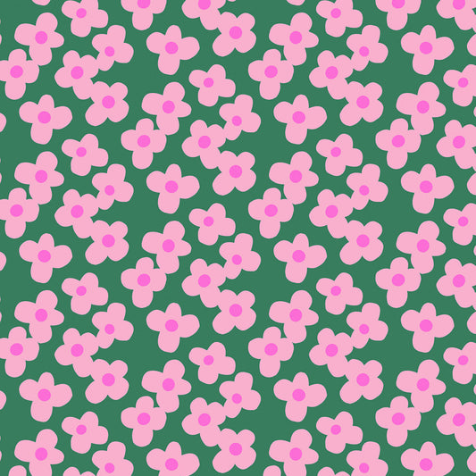 Ivy Let's Bloom - Cotton Fabric