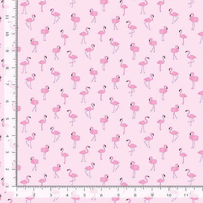 Flamingo - Pineapple Crush  - Cotton Fabric